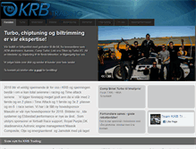 Tablet Screenshot of krbtrading.no